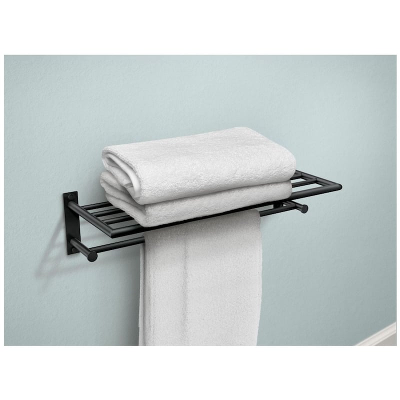 Moen Y5794 Arlys 24" Stainless Steel Towel Rack - Brushed Nickel