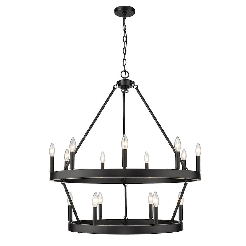 Alastair 2 Tier - 15 Light Chandelier - 35x34.75"