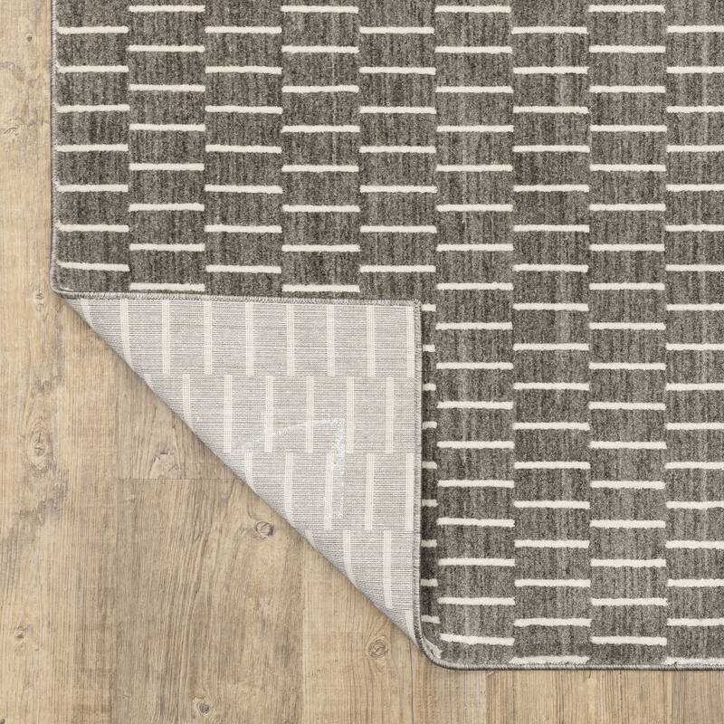 Style Haven Owen Modern Geometric Lines Area Rug