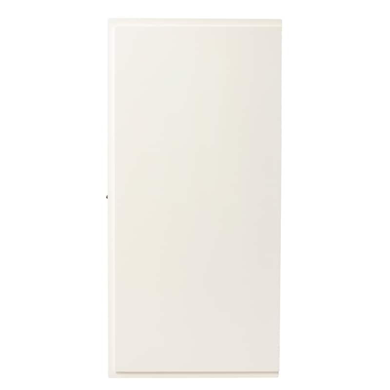 SEI Furniture Taborley Antique White Double-Door Accent Cabinet
