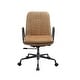 preview thumbnail 2 of 9, Leather Executive Office Chair, 360 Swivel Ergonomic Chair, Rolling Desk Chair with Adjustable Height and Wheels - N/A