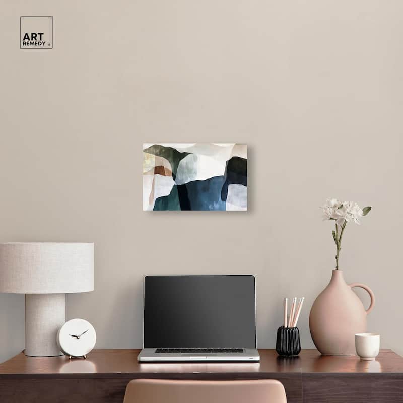 Mountain Mist Canvas by Art Remedy, Gallery Wrapped