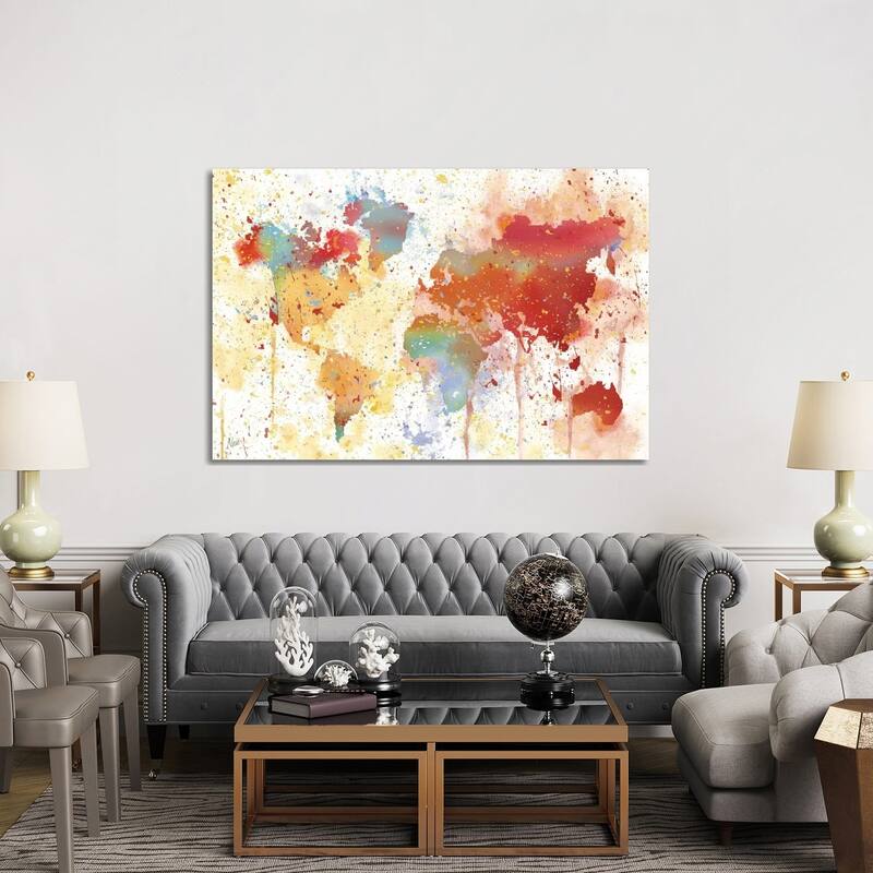 iCanvas "Traveled The World" by Nan Canvas Print