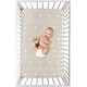 preview thumbnail 3 of 4, Aztec Geometric Baby Boy Girl Fitted Mini Portable Crib Sheet for Boho Llama - Gender Neutral Beige Taupe Tan Bohemian Southwest