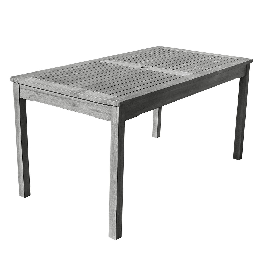 Sandestria dining table with best sale umbrella option by havenside home