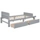preview thumbnail 16 of 29, Twin Bed with Footboard Bench,2 drawers