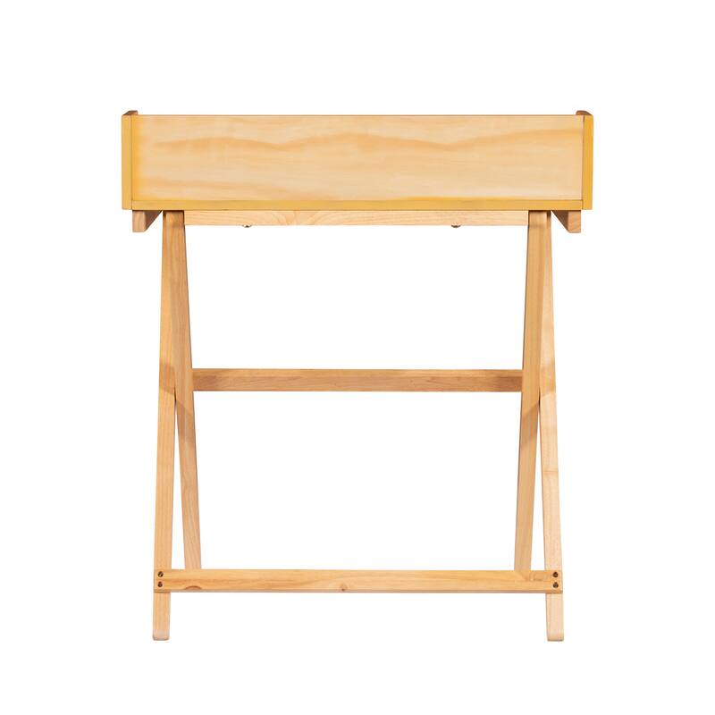 Clover Solid Wood Folding Writing Desk