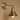 1-Light Wall Sconce With Metal Cone Shade, Brass