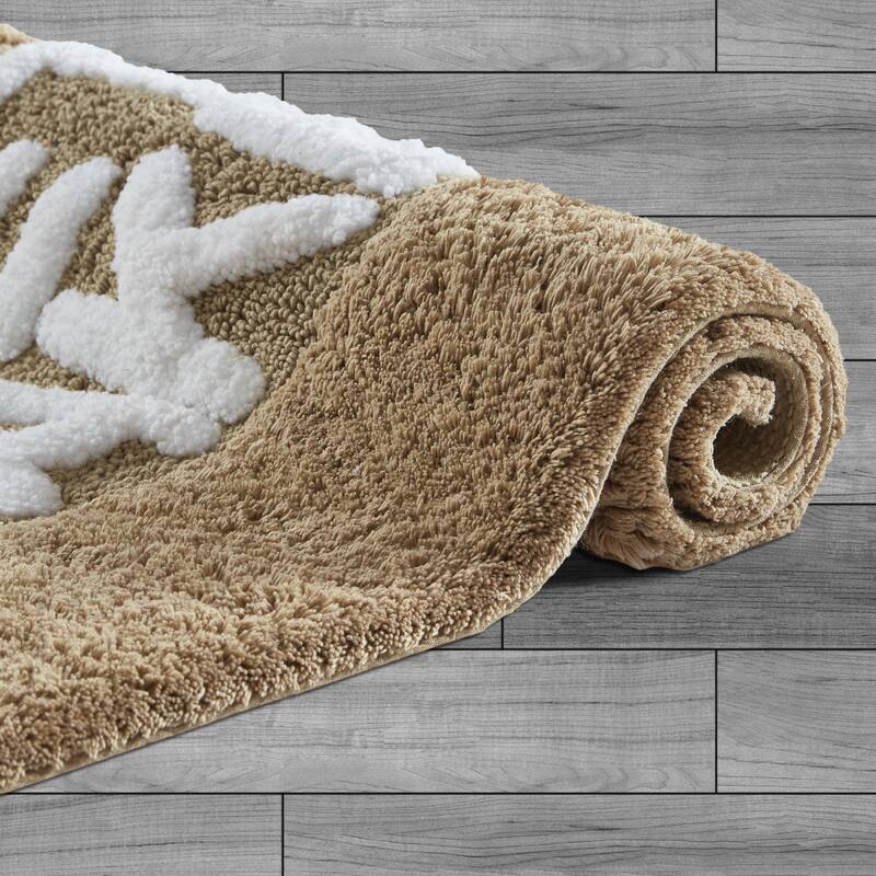 Jean Pierre Cotton "Get Naked" 21 x 34 in. Bath Rug