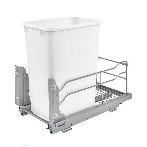 Rev-A-Shelf 53WC-1535SCDM-111 35 Quart Pullout Waste Container Can w/ Soft Close