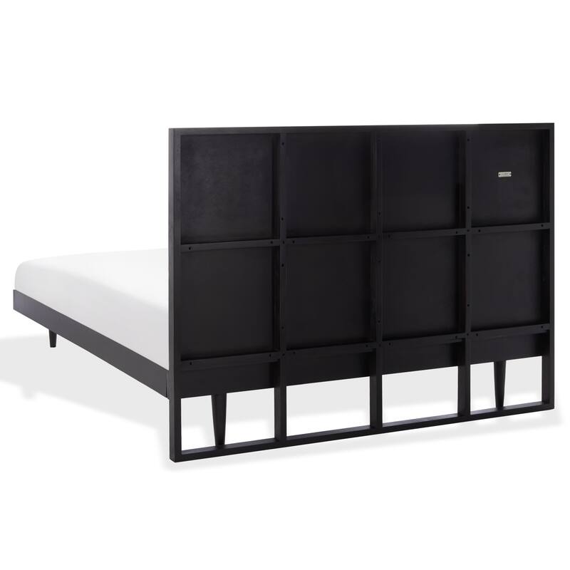 SAFAVIEH Couture Maci Bryn Wood Herringbone Bed