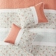 preview thumbnail 9 of 11, Copper Grove Aleza 6-piece Coral Cotton Percale Quilted Coverlet Set