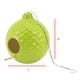 preview thumbnail 4 of 14, Ceramic 8-Inch Round Quilted Birdhouse
