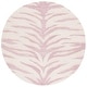 preview thumbnail 28 of 43, SAFAVIEH Handmade Ebony Hanh Modern Wool Rug 6' Round - Pink/Ivory - Round