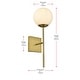 preview thumbnail 7 of 11, Elegant Lighting LD2360 Neri 18" Tall Bathroom Sconce