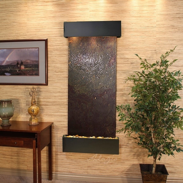 Adagio Inspiration Falls Fountain - Square - Blackened Copper - Choose Options - Multi|Multi