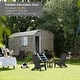 preview thumbnail 25 of 44, WINSOON 3-Piece All Weather HIPS Outdoor Folding Adirondack Chairs and Table Set