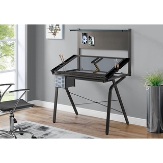 Office Home Kitchen Wall Mounted Floating Folding Table Desk Overstock 32631552 Black