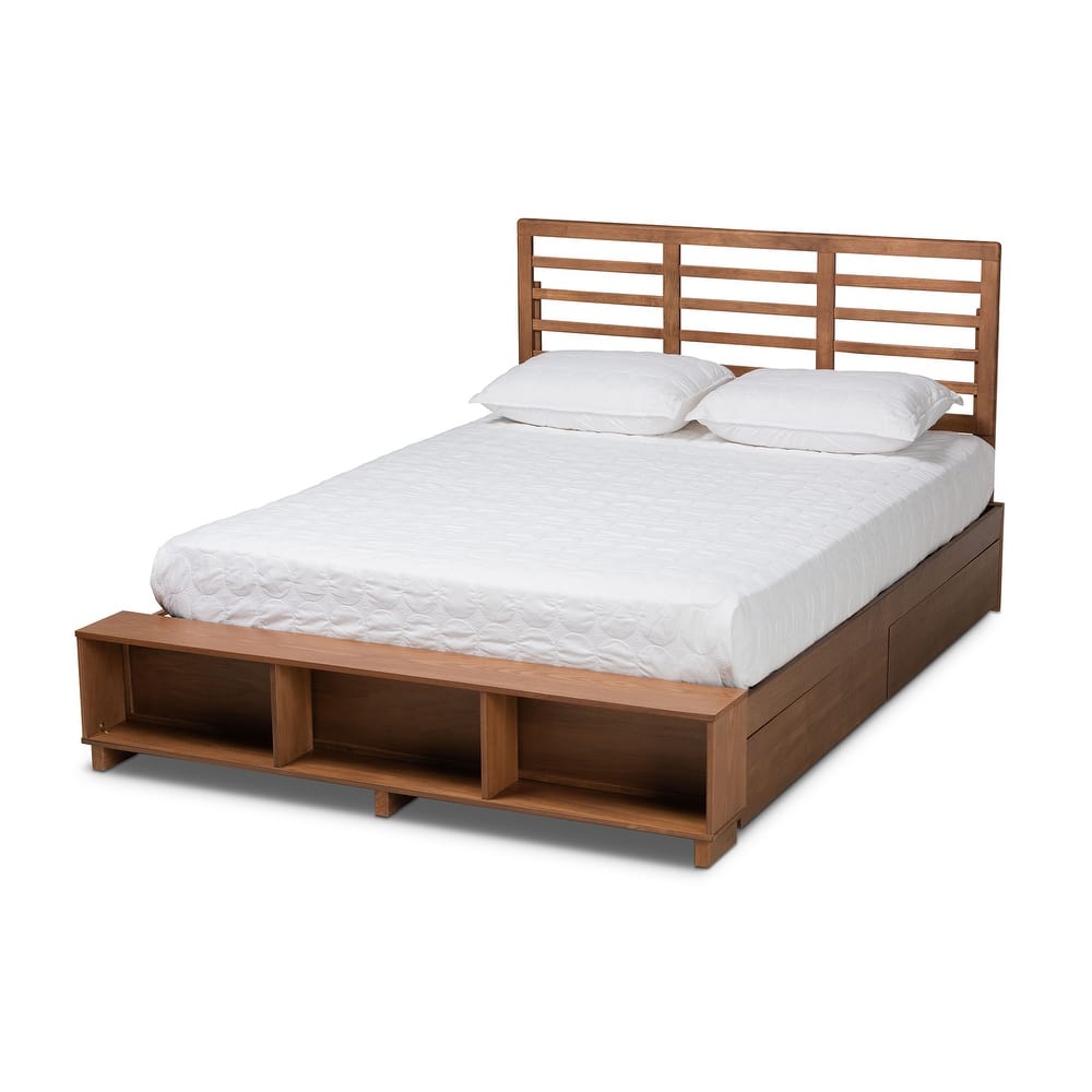 Milana Modern Transitional 4-Drawer Platform Storage Bed