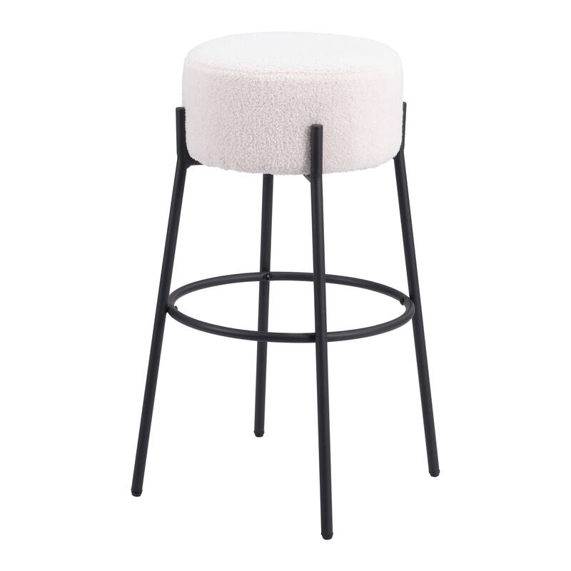 Blanche Barstool Ivory