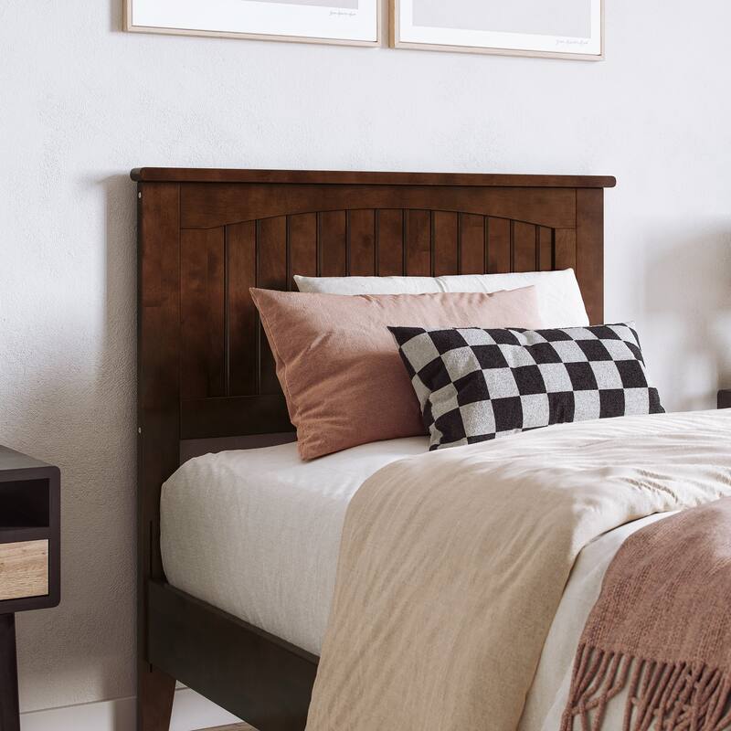 Naples Solid Wood Low Profile Platform Bed