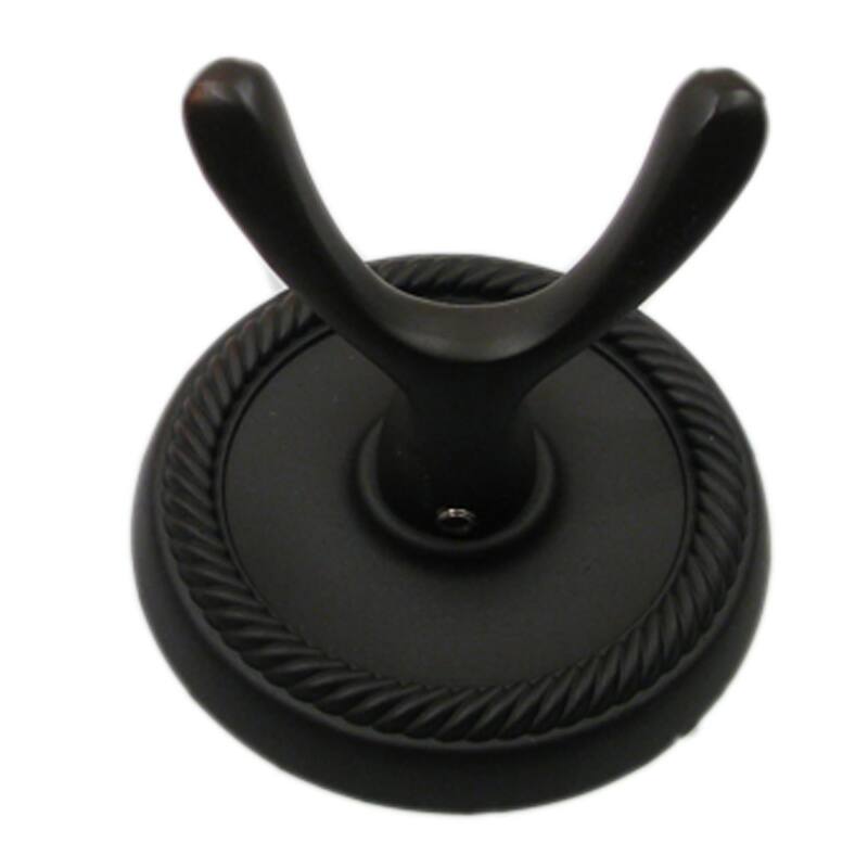 Rusticware Riverside Double Prong Bathroom Robe / Towel Hook