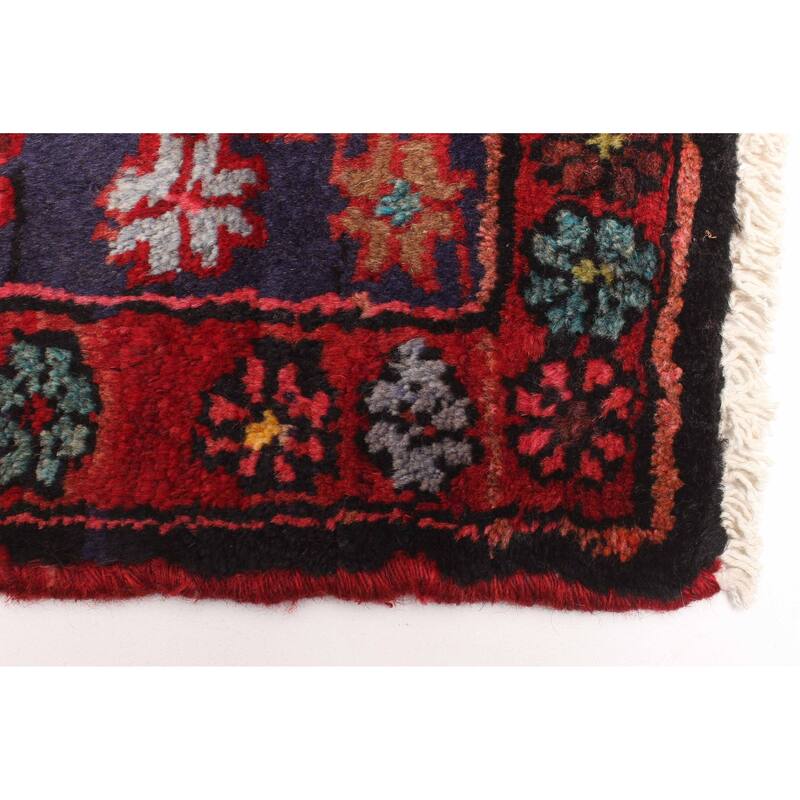 ECARPETGALLERY Hand-knotted Andelz Red Wool Rug - 3'11 x 6'4