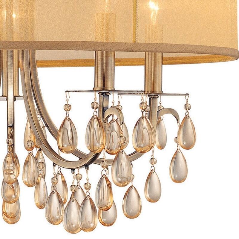 Crystorama Lighting Group 5625 Hampton 5 Light 24" Wide Drum