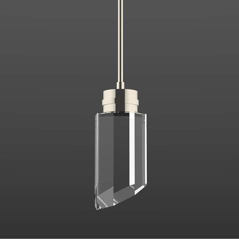 Crystal 8W LED pendant light fixture modern hanging lights