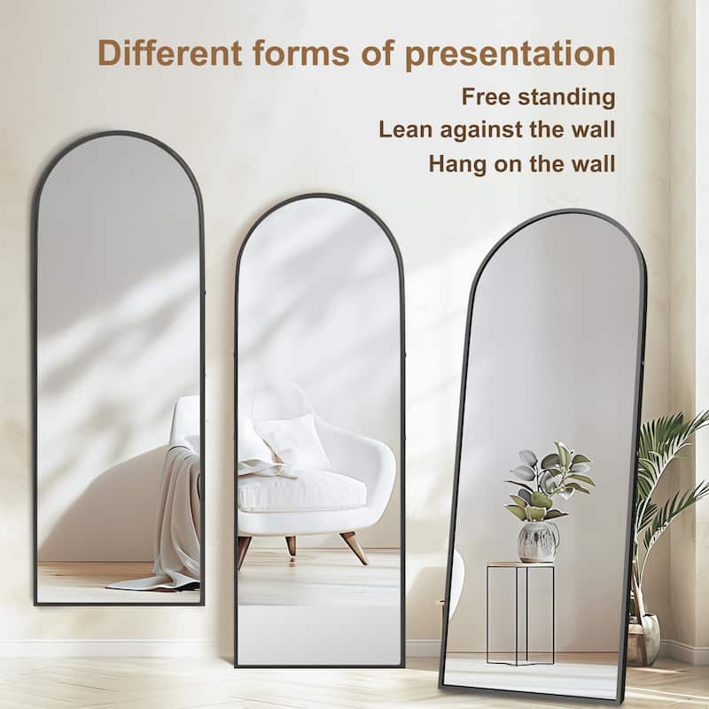 Arched Mirror Modern Full-length Mirror Floor Mirror - 67*24