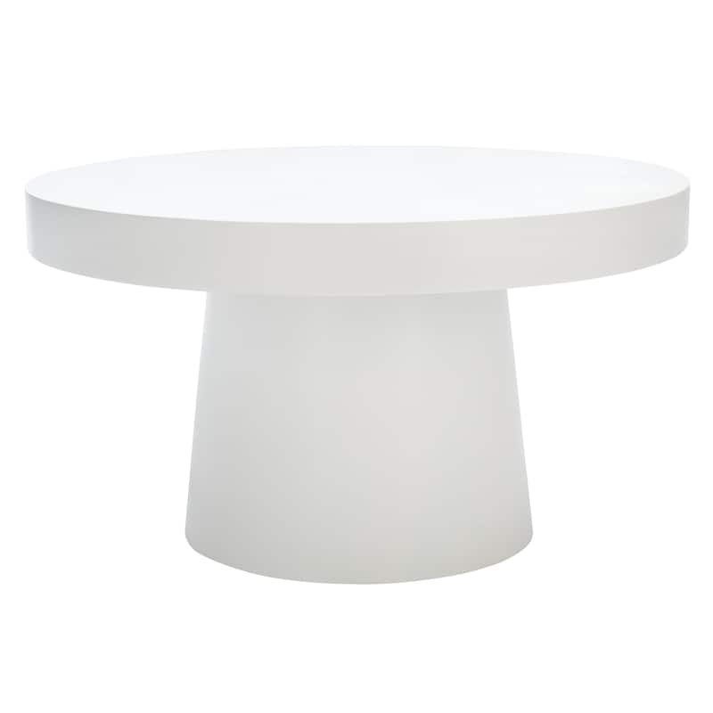 SAFAVIEH Jaria Paper Mache Round Coffee Table - 31.6" W x 31.6" L x 17.8" H