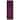 Overdyed Hand-Knotted Wool Modern-Contemporary Purple Runner 2' 1" x 6' 2"
