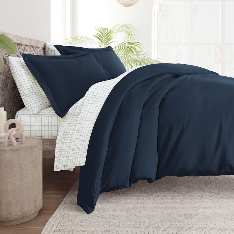 8pc Solid Duvet Bundle