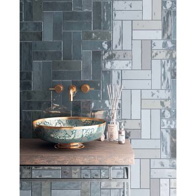 Emser Tile Passion 3 in. x 8 in. Glossy Porcelain Wall Tile (3.92 sq. ft./Case, 28 pcs/Case)