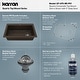 preview thumbnail 23 of 82, Karran Drop-In Quartz 33 in. 1-Hole Single Bowl Kitchen Sink Kit