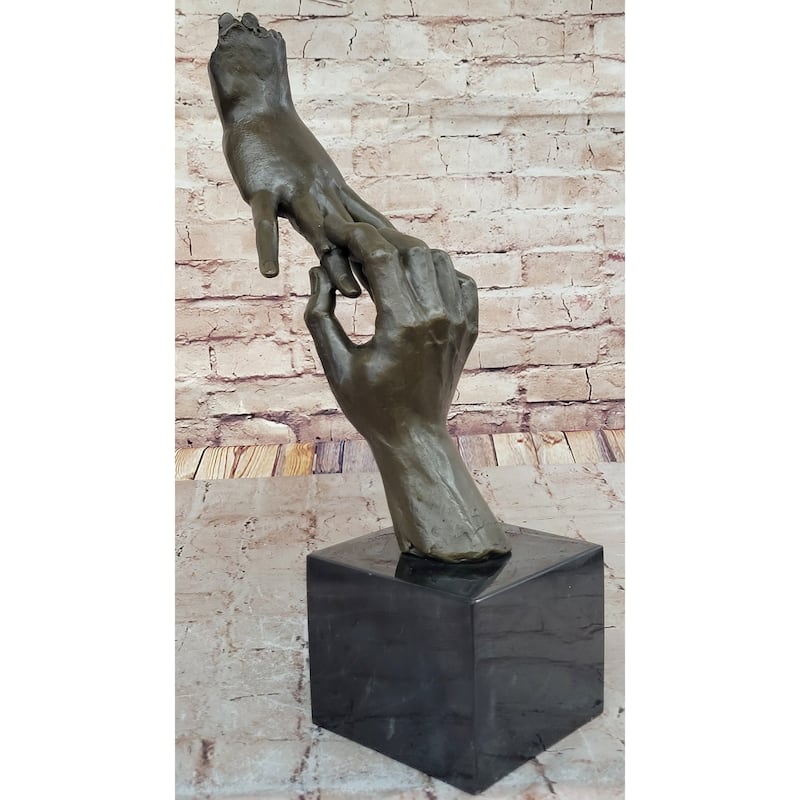Marry Me Engagement Ring Hand Statue Sculpture Abstract Anniversary Gift 16 Inches X 5 Inches