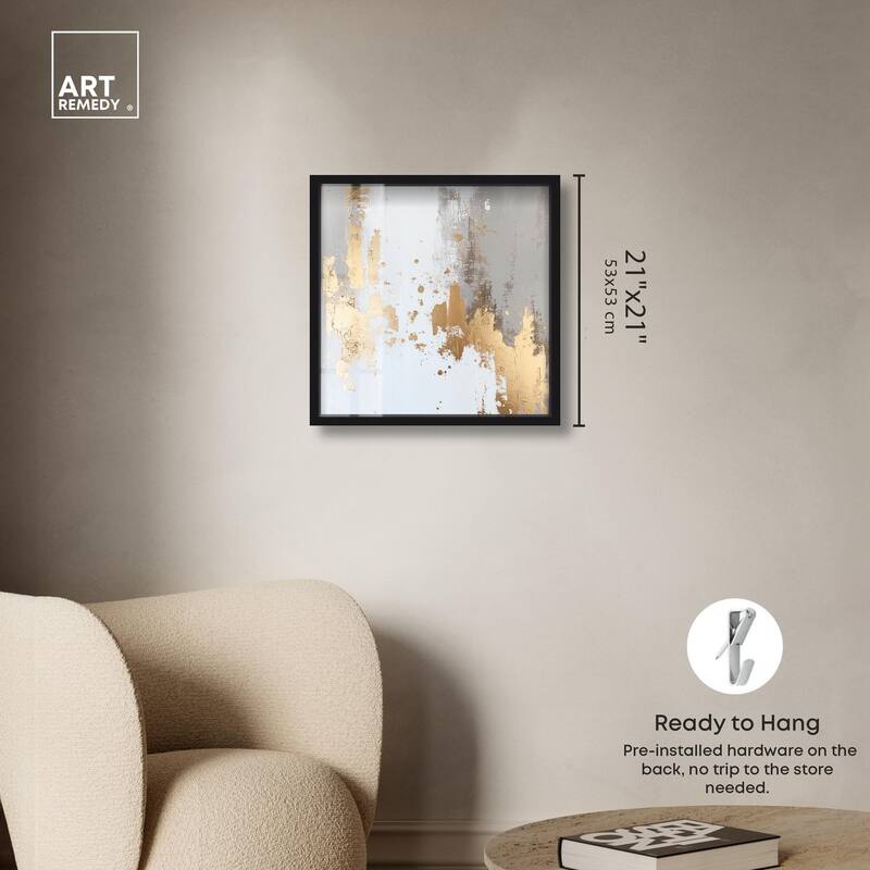 Ghostly Glimmer II Shadowbox by Art Remedy
