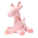 preview thumbnail 1 of 4, Lambs & Ivy Snuggle Jungle Pink Giraffe Plush Stuffed Animal Toy - Snuggles