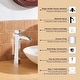 preview thumbnail 28 of 47, Vibrantbath Vessel Sink Faucet Waterfall with Pop Up Drain