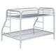 preview thumbnail 79 of 80, Morgan Contemporary Metal Frame Bunk Bed
