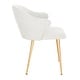 preview thumbnail 8 of 8, SAFAVIEH Couture Edmond Arm Chair - 23" x 24" x 30"