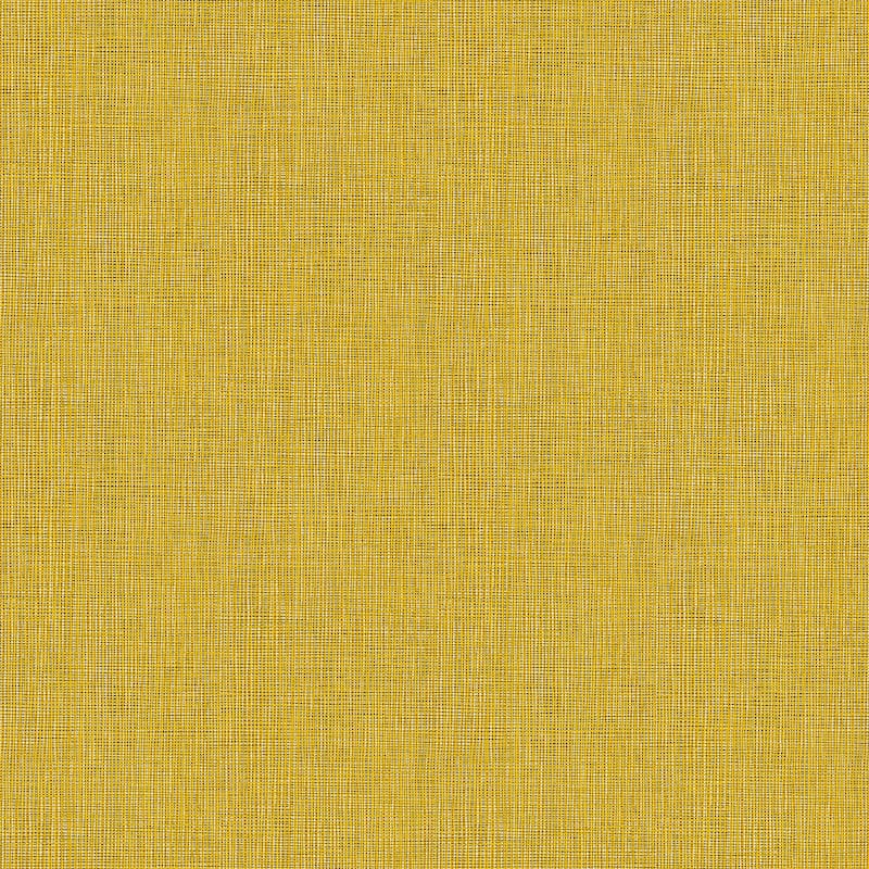 Galerie Wallcoverings Absolutely Chic Hessian Effect Texture Vinyl on Non-woven Wallpaper Roll - 33 feet x 21 inches - Yellow