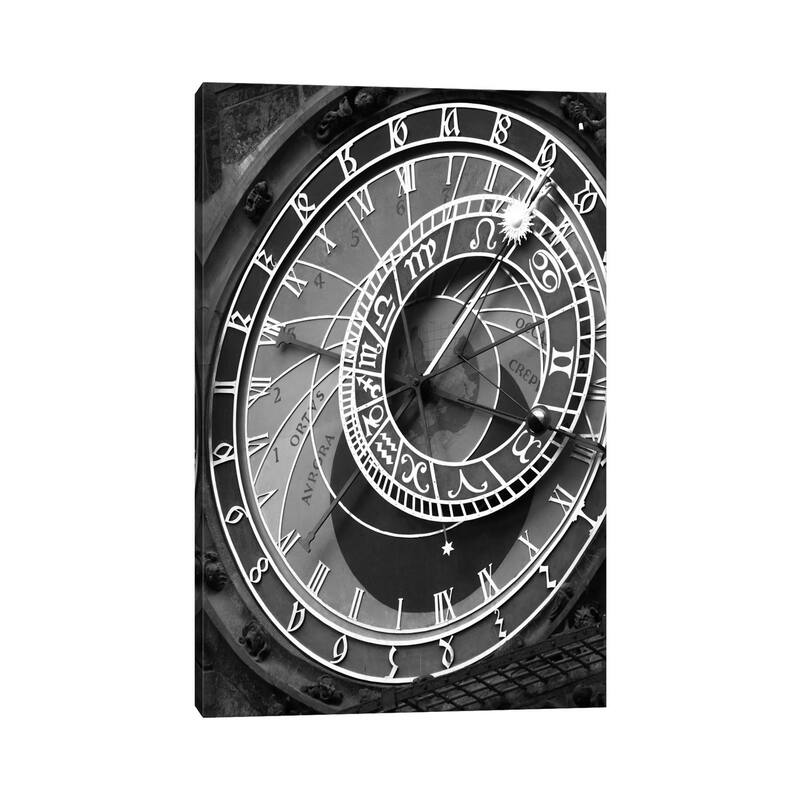 iCanvas "Astronomic Watch Praha 11" by Moises Levy Canvas Print