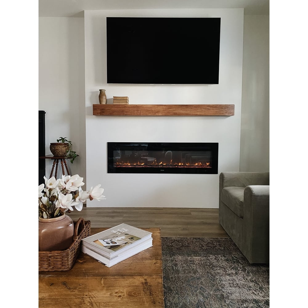 Modern Farmhouse Fireplace Mantel Shelf
