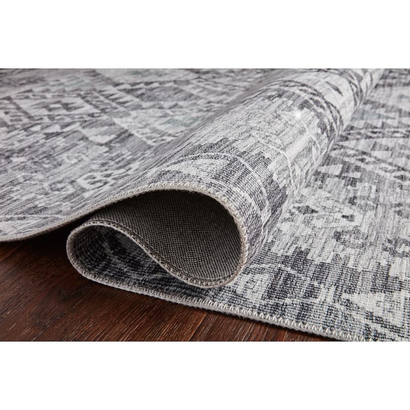 Alexander Home Escalante Southwestern Slate Area Rug