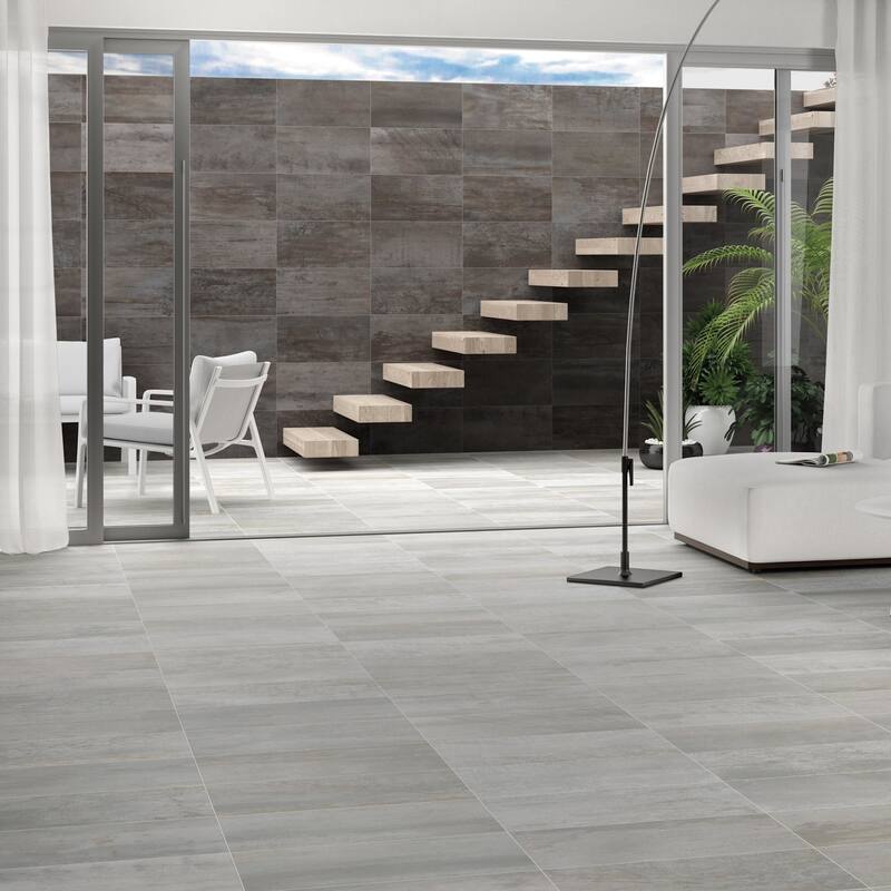 Ackland AKNPTVAN12X24M-PL Vante - 12" x 24" Porcelain Solid Floor Tile