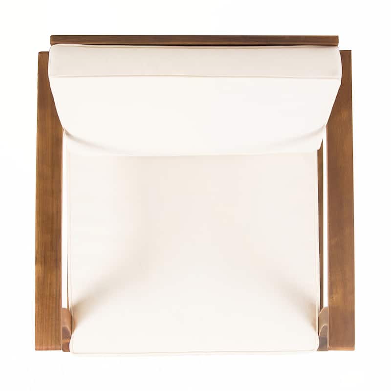 outdoor CLUB CHAIRS SET OF 2, CREAM