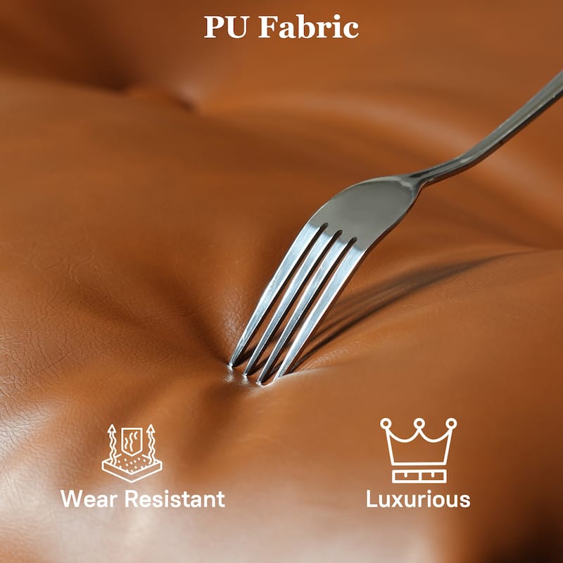 OVIOS PU Leather Ergonomic Lumbar Support Office Chair Desk Chair