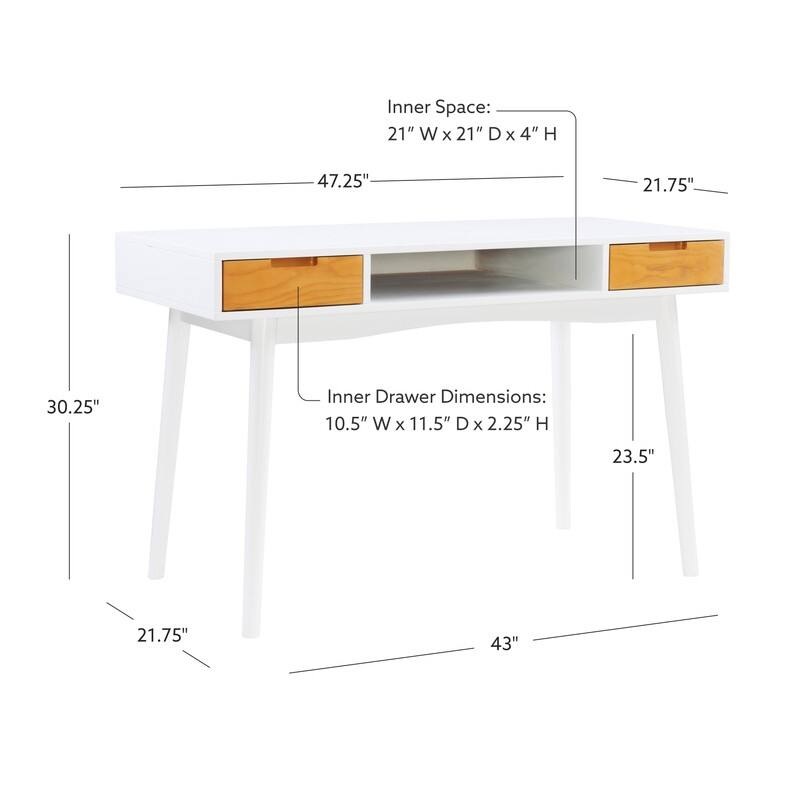 Linon Monroe Ash Desk