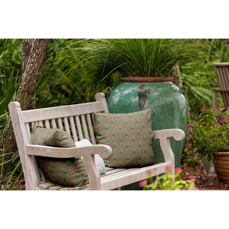 Artichokes Pattern Decorative Throw Pillow